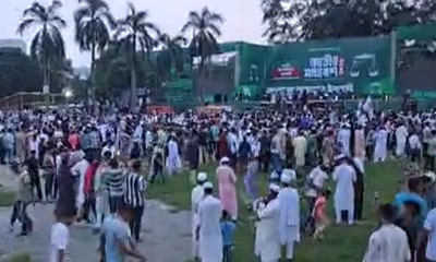 সমাবেশের একদিন আগেই সোহরাওয়ার্দীতে জামায়াত কর্মীদের ঢল