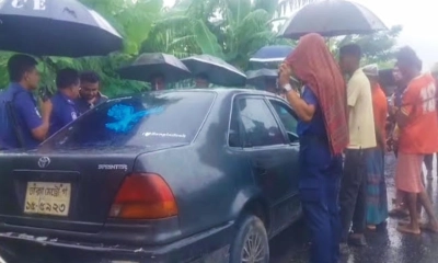 ৫৫ লাখ টাকা ছিনতাই, নগদ কর্মকর্তা ও কারচালক পুলিশের হেফাজতে