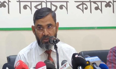 এখন অগ্রাধিকার পাবে জাতীয় নির্বাচন: ইসি  সানাউল্লাহ
