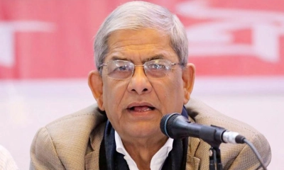 আমরা বাংলাদেশের জন্য ঐক্যবদ্ধ, মির্জা ফখরুলের স্ট্যাটাস