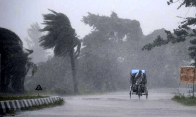 ৮ জেলায় ঝড়ের পূর্বাভাস, নদীবন্দরে সতর্কতা
