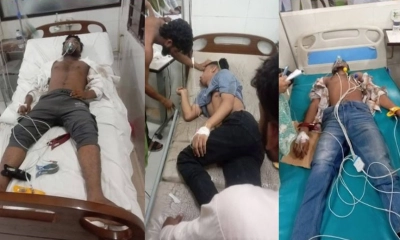 জুলাই আন্দোলনে চোখ হারানো ৪ যুবকের বিষপান
