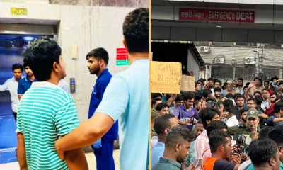 হাসপাতালে জুনায়েদের খোঁজে পাগলপ্রায় বাবা