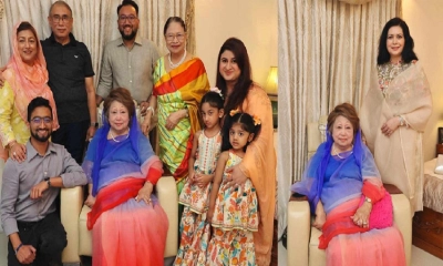 ছোট ভাইয়ের বাসায় খালেদা জিয়া, সঙ্গে দুই পুত্রবধূ