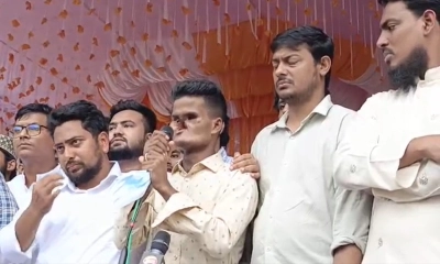 বাকি জীবন দেশের জন্য উৎসর্গ করতে চান জুলাইয়ের গাজী খোকন চন্দ্র বর্মণ