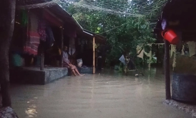 জলাবদ্ধতায় কয়রাবাসীর ভোগান্তি চরমে