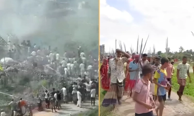 কিশোরগঞ্জে বিএনপির দু‍‍’গ্রুপের সংঘর্ষে আহত ৪০, লুটপাট-অগ্নিসংযোগ