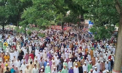 এবারও শোলাকিয়ায় লাখো মুসল্লির ঢল