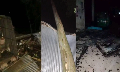 ঝড়ে লন্ডভন্ড কুড়িগ্রাম, ঘরবাড়িসহ ফসলের ব্যাপক ক্ষতি