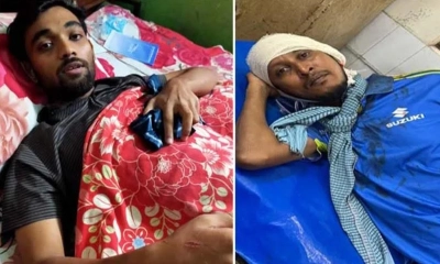 আহত ব্যক্তিরা। ছবি- রূপালী বাংলাদেশ