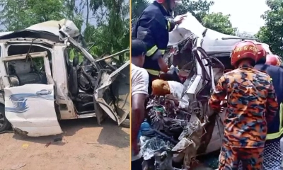 নাটোরে সড়ক দুর্ঘটনায় একই পরিবারের ৭ জনসহ নিহত ৮