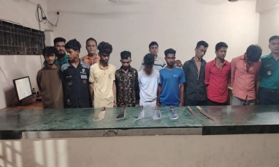 ‘লও ঠেলা’ গ্রুপের ৯ সদস্য গ্রেপ্তার