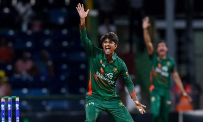 শেখ মেহেদীর ঘূর্ণিতে  ধুঁকছে শ্রীলঙ্কা