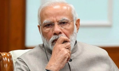 যুদ্ধে সার্বক্ষনিক খোঁজ খবর নিচ্ছেন নির্ঘুম মোদি