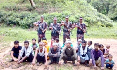কমলগঞ্জ সীমান্তে ২১ জনকে ‘পুশ-ইন’