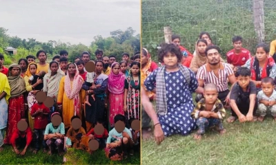 বড়লেখা-শ্রীমঙ্গল সীমান্ত দিয়ে ৭১ জনকে পুশইন করল বিএসএফ