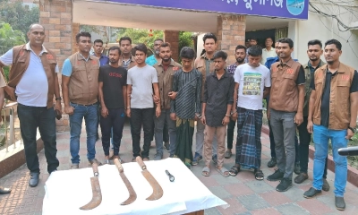 এক্সপ্রেসওয়েতে ডাকাতির চেষ্টা, ভাইরাল ভিডিওর ৫ ডাকাত গ্রেপ্তার