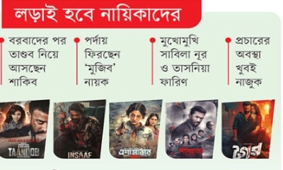ছয় সিনেমায় মাতবে ঈদ