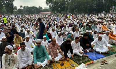 ময়মনসিংহে প্রায় আড়াই হাজার মাঠে ঈদের নামাজ অনুষ্ঠিত