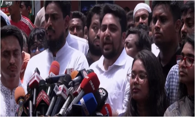 জুলাই ঘোষণাপত্র-সনদ আমরা আদায় করে ছাড়ব: নাহিদ
