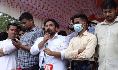 মুজিববাদীদের গোপালগঞ্জে খাড়া হতে দেব না: নাহিদ ইসলাম