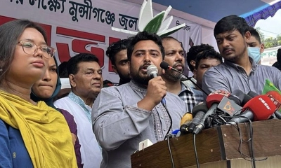 মুজিববাদ শেষ না হওয়া পর্যন্ত লড়াই চলবে: নাহিদ