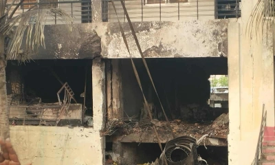 প্লেনের দুই ডানায় পুড়েছে শিশুদের দুই ক্লাসরুম