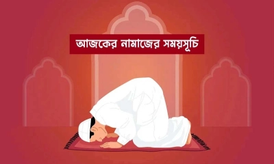 নামাজের সময়সূচি (১৮ জুন ২০২৫)