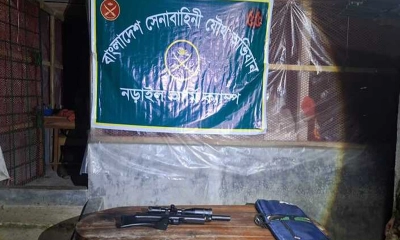 সেনাবাহিনীর অভিযানে স্নাইপার রাইফেল উদ্ধার