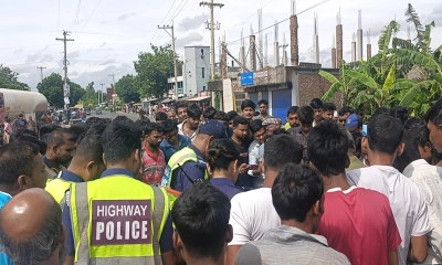 সিংড়ায় সড়ক দুর্ঘটনায় শিশু রাবেয়ার মর্মান্তিক মৃত্যু
