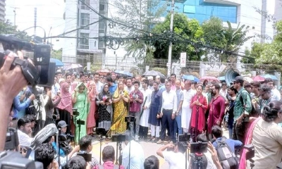 সিইসিসহ ৫ ইসি পদত্যাগ করলেই বিক্ষোভ থামাবে এনসিপি