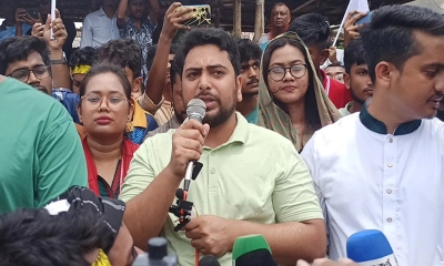 যেকোনো মূল্যে সীমান্ত হত্যা বন্ধের ঘোষণা নাহিদের