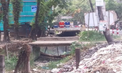 কমলনগরে জারিরদোনা খাল প্রভাবশালীদের দখলে