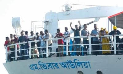 কক্সবাজার-সেন্টমার্টিন নৌরুটে পর্যটকবাহী জাহাজ চলাচল শুরু