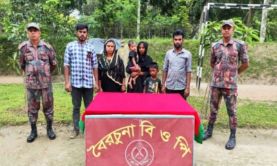 ঠাকুরগাঁও সীমান্তে ৬ বাংলাদেশিকে পুশইন