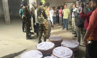 রংপুরে আলুর কোল্ডস্টোরেজে মিষ্টি ও দই মজুত