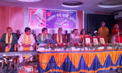 রাণীশংকৈলে জাতীয় কবি নজরুলের জন্মজয়ন্তী পালন