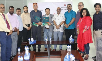 রূপালী বাংলাদেশ ও ইনসাফ বারাকাহ কিডনি হাসপাতালের মধ্যে চুক্তি