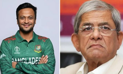জাতীয় দলে সাকিবের ফেরা নিয়ে যা বললেন মির্জা ফখরুল