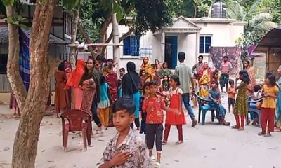 শরীয়তপুরে ফের শতাধিক ককটেল বিস্ফোরণ, আহত ২