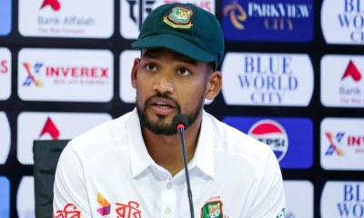 নাজমুল হোসেন শান্ত। ছবি- সংগৃহীত
