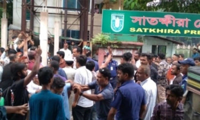 সাতক্ষীরা প্রেসক্লাবে সন্ত্রাসী হামলা, সভাপতিসহ আহত ৩০