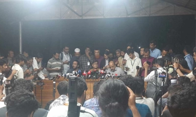 রাজনৈতিক দলের সঙ্গে কথা বলে সাহস পেয়েছে অন্তর্বর্তী সরকার