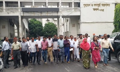 ঈদের পর কঠোর আন্দোলনের হুঁশিয়ারি  সচিবালয়ের কর্মচারীদের