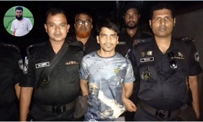নিহত সোহাগ ও  আসামি নান্নু গ্রেপ্তার । ছবি- সংগৃহীত