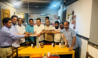বার্সেলোনায় বিজনেস অ্যাসোসিয়েশনের দায়িত্ব হস্তান্তর । ছবি - সংগৃহীত