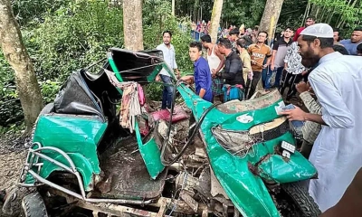 সিলেটে সড়ক দুর্ঘটনায় মা-ছেলেসহ নিহত ৩