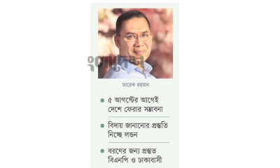 ফিরছেন তারেক রহমান প্রস্তুত ডুপ্লেক্স বাড়ি