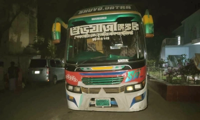 আবারও সাভারে চলন্ত বাসে ডাকাতি