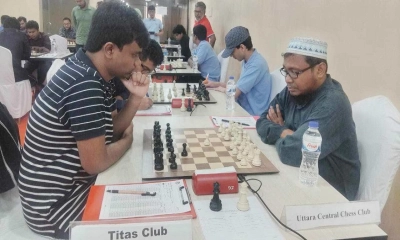 এক শতাব্দী পর প্রিমিয়ার দাবায় তিতাসের রাজত্ব